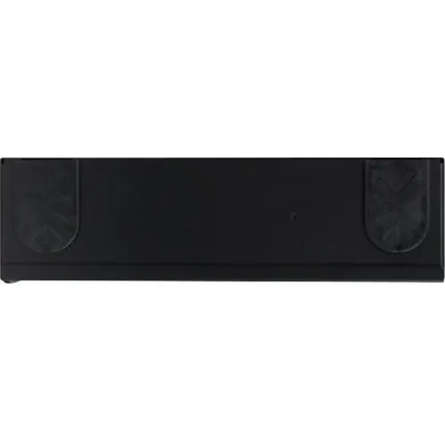 ICC ICFODE41WM Mounting Box For Fiber Optic Cassette, Adapter Panel - Black Powder Coat
