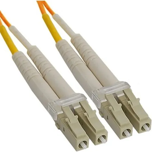 ICC ICFOJ1M303 LC Duplex Multimode 62.5/125 (OM1) Fiber Optic Patch Cable in Orange, 10' (3 m)
