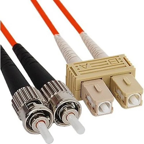 ICC ICFOJ9C303 Jumper, SC-ST, Duplex, MM, 62.5/125µm, 10' (3 m)