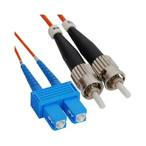 ICC ICFOJ9C701 SC-ST Duplex Multimode 50/125 (OM2) Fiber Optic Patch Cable, m, Orange