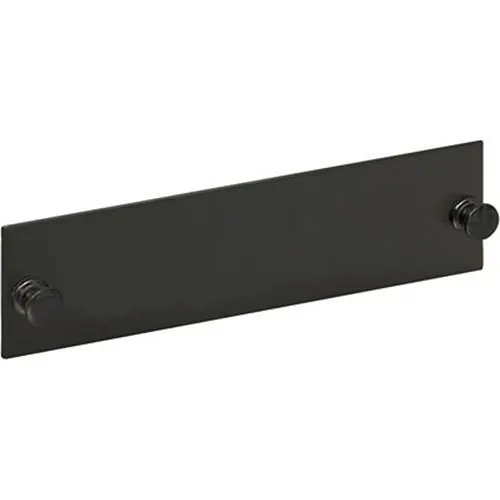 ICC ICFOPB00BK Blank Fiber Optic Adapter Panel