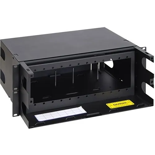 ICC ICFORET4RM Classic RMS Fiber Optic Rack Mount Enclosure with 12 Slots for LGX Compatible Adapter Panels or Cassettes, 288 Fiber Count