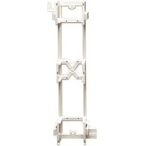 ICC ICMB89D0WH 89D Mounting Bracket for ICC Vertical Patch Panels and 66 Wiring Block, White