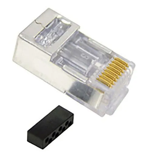 ICC ICMP8P8C6S CAT6/CAT5e Solid/Stranded with Shielded Modular Plug, 100-Pack