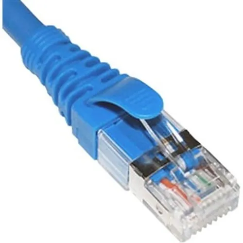 ICC ICPCSG15BL CAT6A U/FTP Patch Cord, Blue, 15Ft