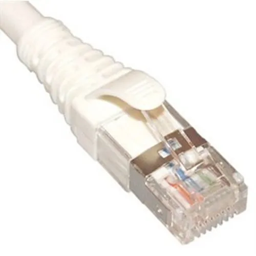 ICC ICPCSG25WH CAT6A U/FTP Patch Cord, White, 25Ft