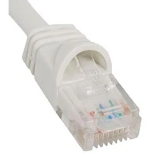 ICC ICPCSK07WH Ultra Slim CAT6 24 AWG Patch Cable, Stranded BC, CMG, FT4, 7', White