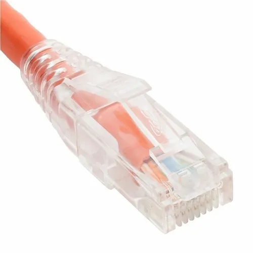ICC ICPCST10OR CAT6 Patch Cable, CAT6 Clear Boot Patch Cord, Orange