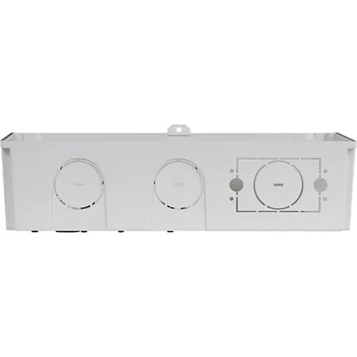 ICC ICRESDC9PW 9" Plastic Enclosures Media Center Voice / Data, 8-Port Voice with RJ-31X, 8-Port CAT5e