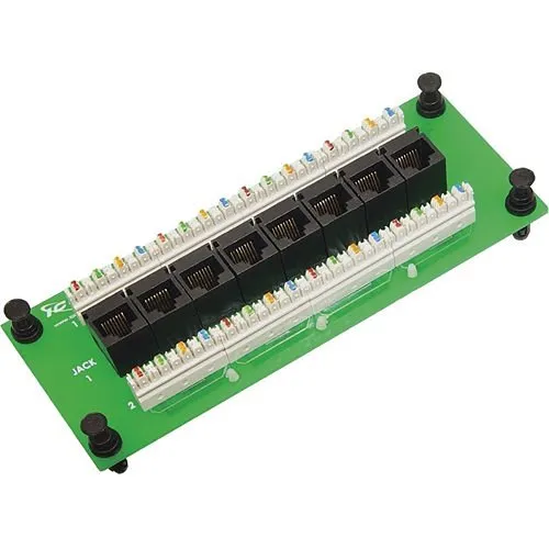 ICC ICRESDPB3C 8-Port CAT6 Data Module