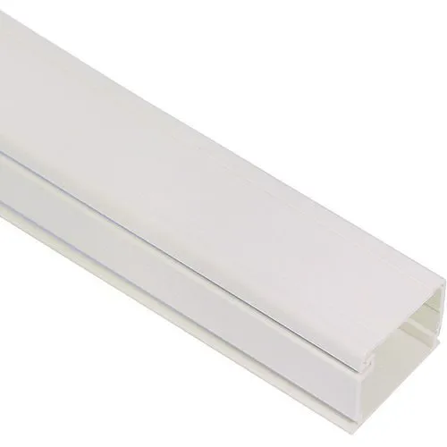 ICC ICRW33R8WH 1/4" x 3/4" H, 8' Cable Raceway Section in Retail, White