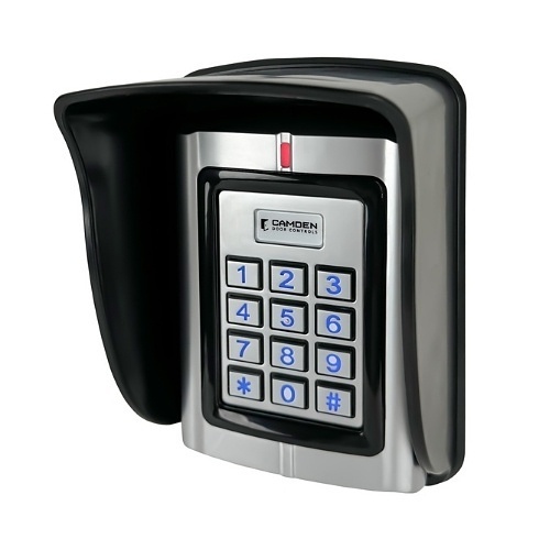 Camden CV-550SPK Weather / Vandal Resistant Keypad with Proximity Reader, Silver, (Replaces CV-634W)