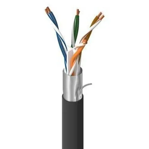 Dotworkz IEA002 0101000 CAT6a 4 Bonded-Pair 23AWG Solid Bare Copper, 1000'