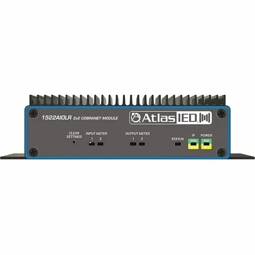 AtlasIED IED1522AIOLR by CobraNet Interface Module Audio Input/Output with Logic and Relays