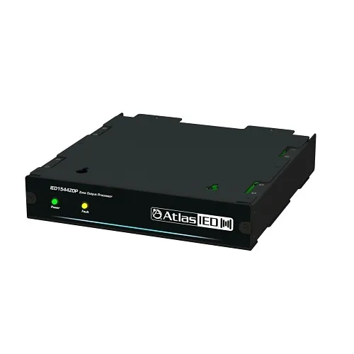 AtlasIED IED1544ZOP GLOBALCOM Series 4x4 Dante Smart Zone Output Processor