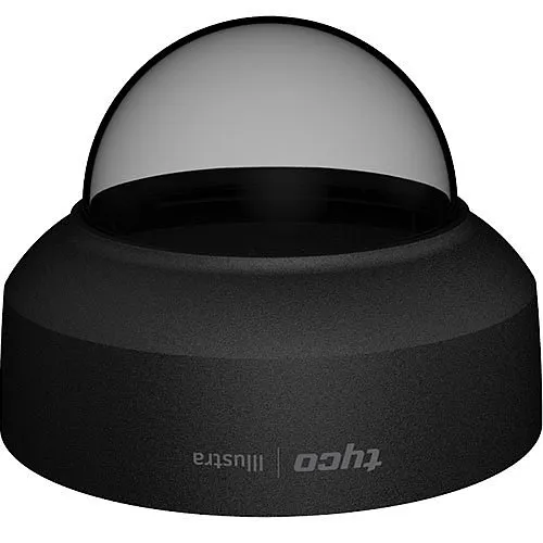 American Dynamics IFID-BSMKBBL-03 Illustra Flex Gen3 Indoor Smoked Bubble, Black Trim