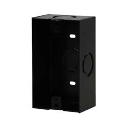 SAE IGB1B 1-Gang Back Box, Black