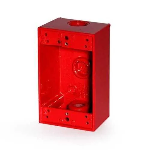 SAE IGB1RW Infinity-Series Weatherproof Single-Gang Back Box