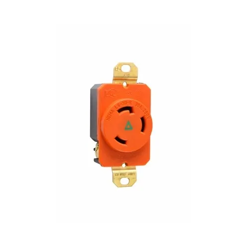 Pass & Seymour IGL630-R Turnlok Receptacle Single 3W 30A 250V