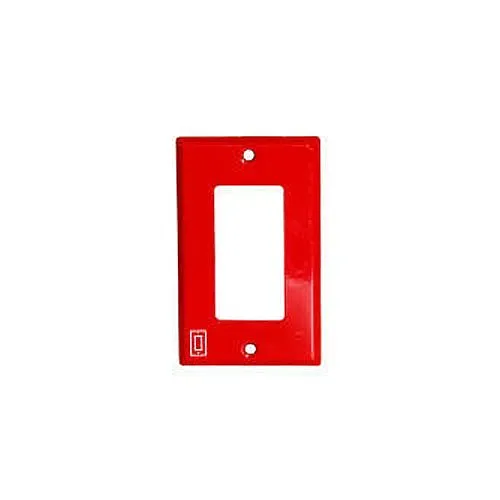 SAE IGP1R Infinity-Series IGP Single-Gang Faceplate, Red