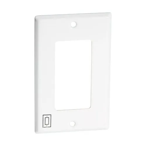 SAE IGP1W Infinity-Series IGP Single-Gang Faceplate, White