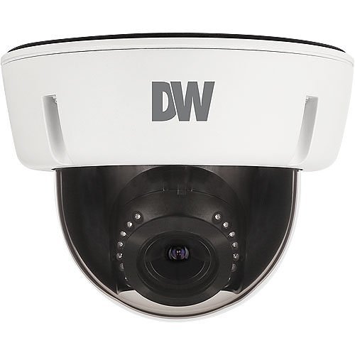Digital Watchdog DWC-V6863WTIRW Star-Light Plus 8MP Outdoor Universal HDoC IR Vandal Dome Camera, 3.6-10mm Varifocal Lens, NDAA/TAA Compliant, White