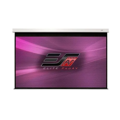 Elite Screens IHOME180HW3-E12 Evanesce Plus In-Ceiling Recessed Electric Screen,  Matte