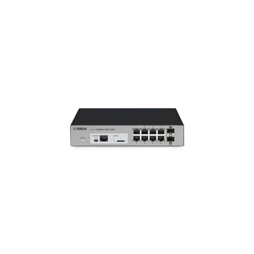 Yamaha SWR2310-10G 8-Port L2 Intelligent Network Switch with 2 SFP Slots