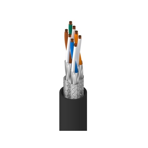 Belden 74004NH.01305 DataTuff Cat7 Industrial Ethernet Cable, 4PR 23 AWG, S/FTP, LSZH Jacket, 305m