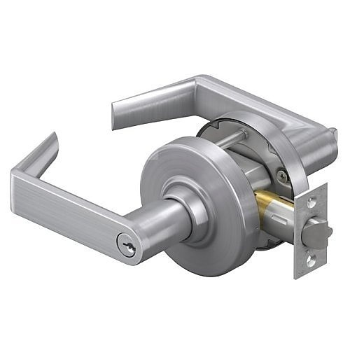 Schlage ALX80P SAT 626 Grade Storeroom Cylindrical Lock, Satin Chrome Finish