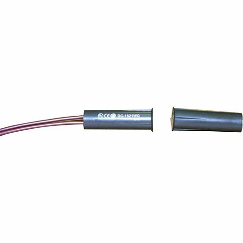 AI NEXT DC-1621WG B 1-1/4" Gap Press Fit Standard Magnetic Contact with 12" Wire Leads, Brown