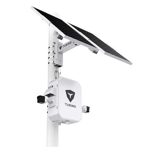 Turing Video LS-KG2-STD-3Y Solarshield G2 Outdoor Solar-Powered System, 3-Year License