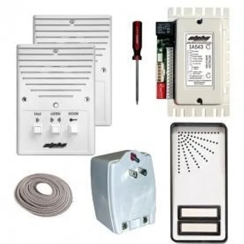 Alpha IK543/2S 2-Unit Entry Intercom Kit with Wire
