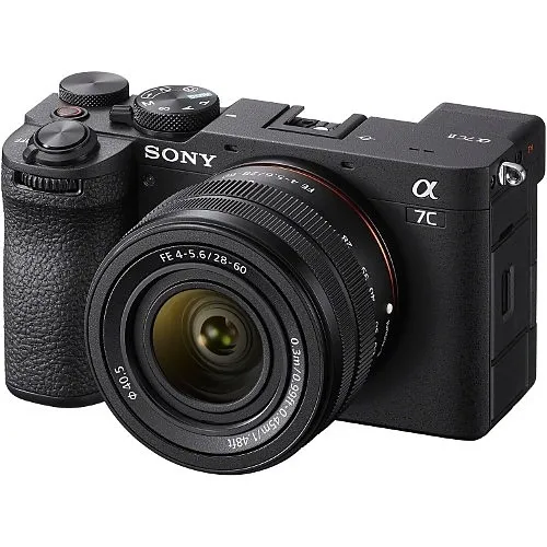 Sony ILCE-7CM2L/B Alpha 7C II Full-Frame Interchangeable Lens Digital Camera, Black