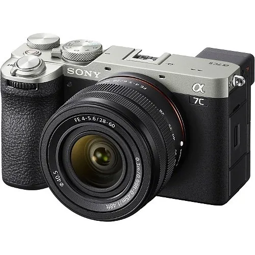 Sony ILCE-7CM2L/S Alpha 7C II Full-Frame Interchangeable Lens Digital Camera, Silver