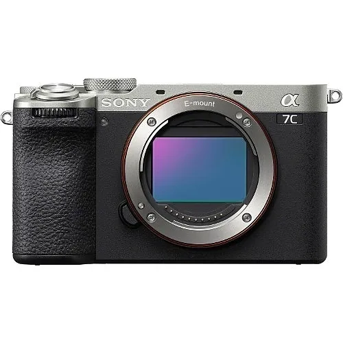 Sony ILCE-7CM2/S Alpha 7C II Full-Frame Interchangeable Lens Hybrid Camera, Silver