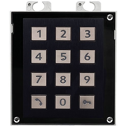 2N 01254-001 Keypad Module for IP Verso and LTE Verso, Numeric, Black