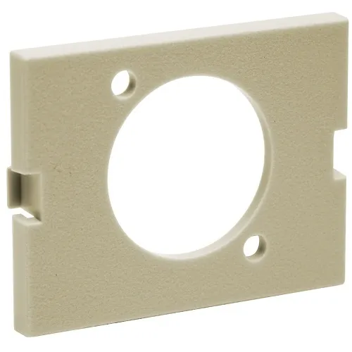 Hubbell IMAVB15EI iStation Audio / Video Unloaded Module, 1.5-Unit, 10-Pack, Electric Ivory