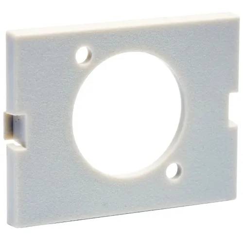 Hubbell IMAVB15OW iStation Audio / Video Unloaded Module, 1.5-Unit, 10-Pack, Office White