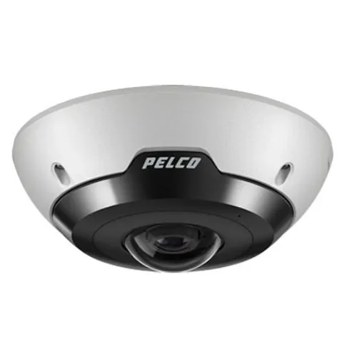 Pelco IMF82-1ES 8MP Fisheye Environmental Surface Mount IP Camera, IR, WDR, IP66, IP67