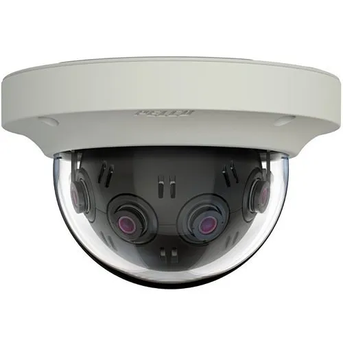 Pelco IMM12018-1I 12MP Indoor Panoramic In-ceiling Dome IP Camera, PoE, 4.8mm Lens, White