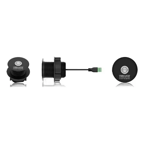 INOGENI INO-BUTTON KIT Backlit Switch Button with Hardware for Tables, 12' Cable Included