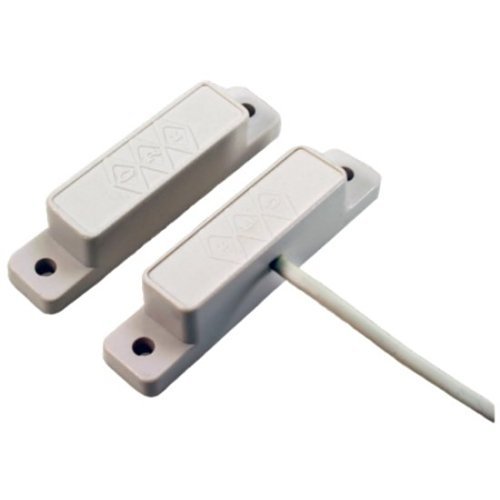 GRI 100-12 Miniature Surface Mount Switch Set, Standard Gap, Molded Cover, 10W, 200VDC, 0.50A, Closed Loop, N/O, A, with 3M Adhesive Tape, White