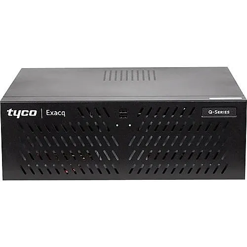Exacq IP08-08T-1QW Q-Series NVR with 8-Licence IP Camera, Windows 10 OS, 8TB