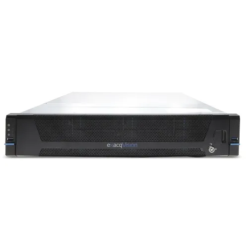 Exacq IP08-48T-2AW A-Series IP 2U Rackmount NVR with 8 IP Licenses, Sliding Rail Kit, Mouse and Keyboard, Pre-Installed VMS Software, Windows 10 IoT Ent LTSC, 8GB RAM, 48TB