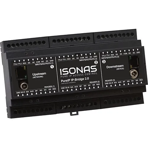 ISONAS IPB2.0-3DOOR PureIP IP Bridge 2.0, 3-Door Model