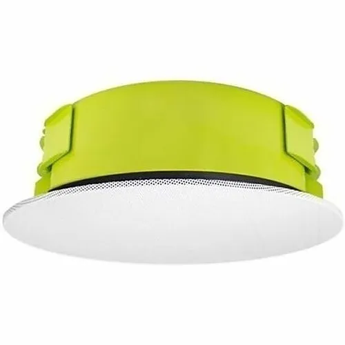 SoundTube IPD-CM52S-BGM-II-WH 5.25" IP-Addressable, Dante-Enabled In-Ceiling Speaker with Short Can and Seamless Magnetic White Grille