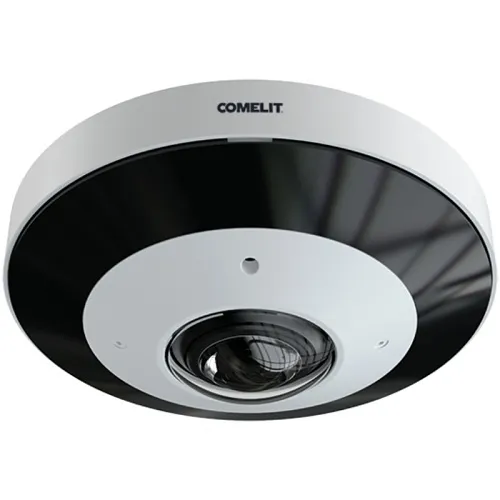 Comelit IPFCAMA12FA Advance Series 12MP Fisheye IP Camera, 1.65mm Fixed Lens, 360° Viewing Angle, White
