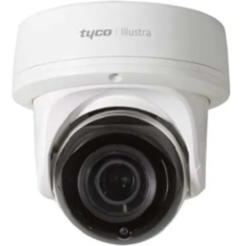 American Dynamics IPS02-D12-OI03 Illustra Pro 2MP Indoor/Outdoor IP IR Mini Dome Camera, 2.7-13.5mm Lens, White