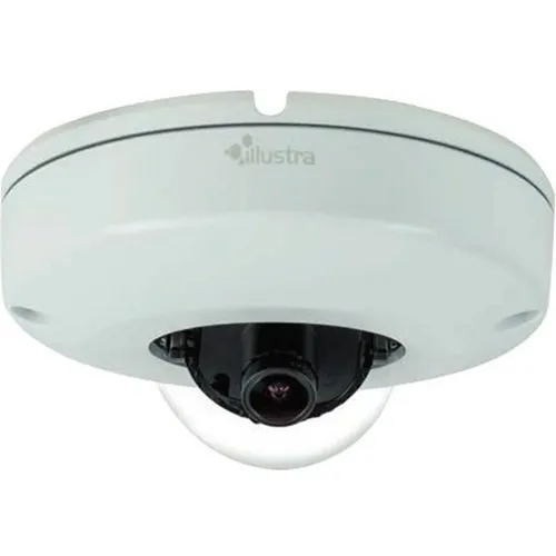 American Dynamics IPS03CFOCWST Illustra Pro 3MP Outdoor Vandal Mini Dome Camera, 2.8mm Lens, White